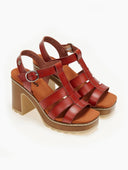 Πέδιλα gladiator με μπαρέτα Refresh 171878 - Ταμπά - thefashionproject.gr - Xti Footwear