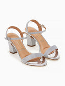 Πέδιλα με μπαρέτα κα glitter Vizzano 6262.474