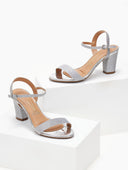 Πέδιλα με μπαρέτα κα glitter Vizzano 6262.474