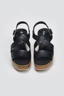 Πέδιλα με crossover σχέδιο Refresh 172847 - Μαύρο - thefashionproject.gr - Refresh - 23649002002