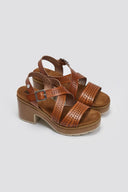 Πέδιλα με crossover σχέδιο Refresh 172847 - Ταμπά - thefashionproject.gr - Refresh