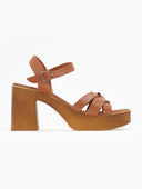 Πέδιλα με μπαρέτα δερμάτινα estil - Ταμπά - thefashionproject.gr - Estil