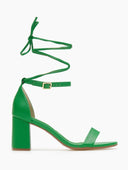 Πέδιλα με μπαρέτα και κορδόνια Bebece - Πράσινο - thefashionproject.gr - Bebece