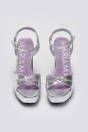 Πέδιλα με μπαρέτα MARIAMARE - Ασημί - thefashionproject.gr - MARIAMARE