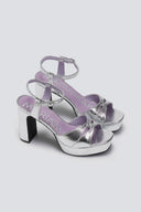 Πέδιλα με μπαρέτα MARIAMARE - Ασημί - thefashionproject.gr - MARIAMARE