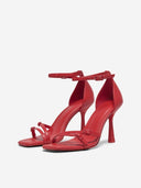 Πέδιλα με μπαρέτα ONLY 15340888 - Κόκκινο - thefashionproject.gr - ONLY
