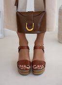 Πέδιλα με μπαρέτα Refresh 170777 - Τάουπε - thefashionproject.gr - Refresh