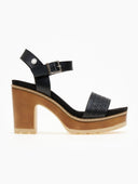Πέδιλα με μπαρέτα Refresh 171782 - Μαύρο - thefashionproject.gr - Refresh