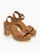 Πέδιλα με μπαρέτα Refresh 171782 - Τάουπε - thefashionproject.gr - Refresh