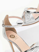 Πέδιλα με μπαρέτα tfp - Ασημί - thefashionproject.gr - Estil