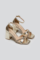 Πέδιλα με μπαρέτα TFP - Χρυσό - thefashionproject.gr - TFP