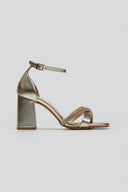 Πέδιλα με μπαρέτα TFP - Χρυσό - thefashionproject.gr - TFP