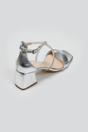 Πέδιλα με στρας λουράκια TFP - Ασημί - thefashionproject.gr - TFP - 23410010003