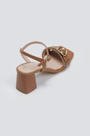 Πέδιλα με ύφασμα και print TFP - Ταμπά - thefashionproject.gr - TFP - 23926007003