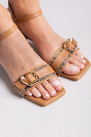 Πέδιλα με ύφασμα και print TFP - Ταμπά - thefashionproject.gr - TFP - 23926007003