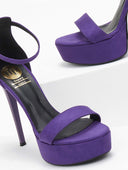 Πέδιλα με μπαρέτα suede tfp