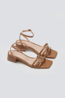 Πέδιλα χαμηλά με λεπτά λουράκια TFP - Ταμπά - thefashionproject.gr - TFP