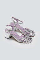 Πέδιλα χαμηλά με μπαρέτα MARIAMARE - Ασημί - thefashionproject.gr - MARIAMARE