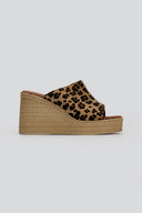 Πλατφόρμες από συνθετικό ponyskin με print Estil
