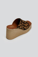 Πλατφόρμες από συνθετικό ponyskin με print Estil