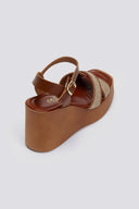 Πλατφόρμες crossover με ψάθα Estil - Ταμπά - thefashionproject.gr - Estil - 23935007003