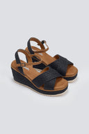 Πλατφόρμες crossover REFRESH 171543 - Μαύρο - thefashionproject.gr - Refresh