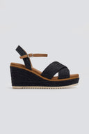 Πλατφόρμες crossover REFRESH 171543 - Μαύρο - thefashionproject.gr - Refresh
