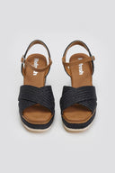 Πλατφόρμες crossover REFRESH 171543 - Μαύρο - thefashionproject.gr - Refresh