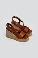 Πλατφόρμες δερμάτινες ESTIL - Ταμπά - thefashionproject.gr - Estil