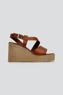 Πλατφόρμες δερμάτινες ESTIL - Ταμπά - thefashionproject.gr - Estil
