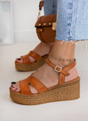 Πλατφόρμες δερμάτινες με μπαρέτα tfp - Ταμπά - thefashionproject.gr - TFP