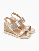 Πλατφόρμες με διάτρητο σχέδιο ERYNN - Χρυσό - thefashionproject.gr - ERYNN