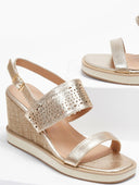 Πλατφόρμες με διάτρητο σχέδιο ERYNN - Χρυσό - thefashionproject.gr - ERYNN