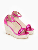 Πλατφόρμες με μπαρέτα - Magenta - thefashionproject.gr - The Fashion Project