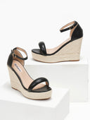 Πλατφόρμες με μπαρέτα - Μαύρο - thefashionproject.gr - The Fashion Project
