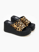 Πλατφόρμες με ponyskin φάσα με print TFP