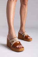 Πλατφόρμες με ψάθα Estil - Ταμπά - thefashionproject.gr - Estil - 23934007003