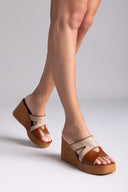Πλατφόρμες με ψάθα Estil - Ταμπά - thefashionproject.gr - Estil - 23934007003