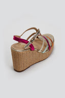 Πλατφόρμες με ψάθα στη σόλα ERYNN - Multi - thefashionproject.gr - ERYNN