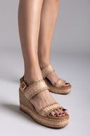 Πλατφόρμες ψάθινες Xti 143820 - Τάουπε - thefashionproject.gr - Xti Footwear
