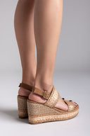 Πλατφόρμες ψάθινες Xti 143820 - Τάουπε - thefashionproject.gr - Xti Footwear