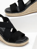 Πλατφόρμες suede με crossover λάστιχα Xti 142326