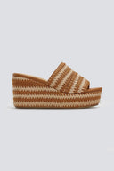 Πλατφόρμες σχοίνινες CARMELA 162237 - Κάμελ - thefashionproject.gr - CARMELA - 23706008002