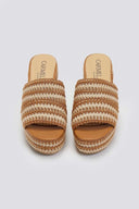 Πλατφόρμες σχοίνινες CARMELA 162237 - Κάμελ - thefashionproject.gr - CARMELA - 23706008002