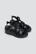 Πλατφόρμες χαμηλές Refresh 172686 - Μαύρο - thefashionproject.gr - Refresh