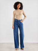 Πλεκτή μπλούζα με frilled γιακά Vero Moda 10297854