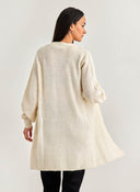 Πλεκτή ζακέτα με φαρδιά μανίκια VERO MODA 10290840