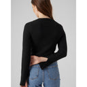 Πλεκτό πουλόβερ με ριπ πλέξη Vero Moda 10290852 - Μαύρο - thefashionproject.gr - VERO MODA