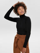 Πλεκτό ζιβάγκο ONLY 15183772 - Μαύρο - thefashionproject.gr - ONLY