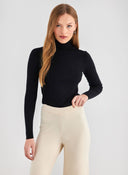 Πλεκτό ζιβάγκο ONLY 15183772 - Μαύρο - thefashionproject.gr - ONLY